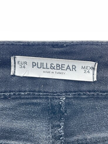 34 Beden siyah Renk Pull and Bear Jean / Kot %70 İndirimli.