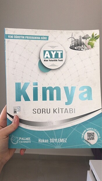 Ayt Kimya soru bankası Palma yayıncılık