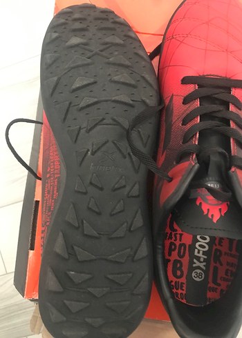 Kinetix Erkek Kırmızı Futbol Ayakkabısı - Görsel 4