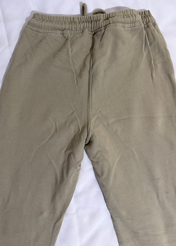 Bej Keten Midi Kadın Eşofman - Görsel 2