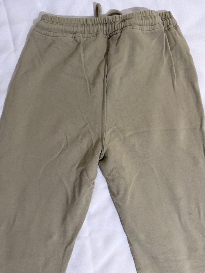 Bej Keten Midi Kadın Eşofman - Görsel 2