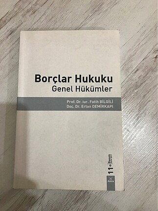 Borçlar hukuku genel hükümler