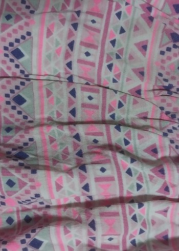 Pembe Bohem Kız Elbisesi - Görsel 2