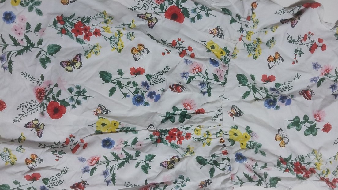 Çiçek Desenli Bohem Kız Elbise - Görsel 2