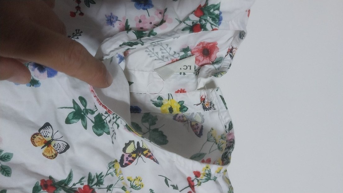 Çiçek Desenli Bohem Kız Elbise - Görsel 3