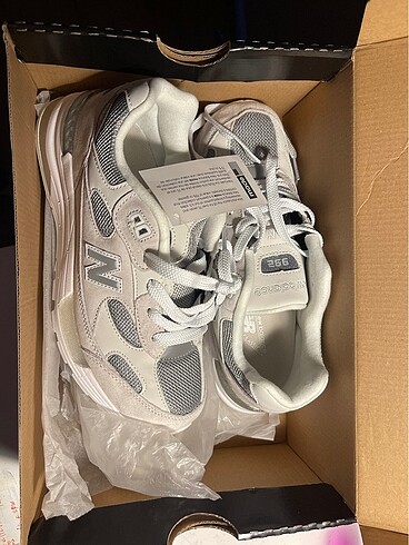 New balance 992 spor ayakkabı beyaz