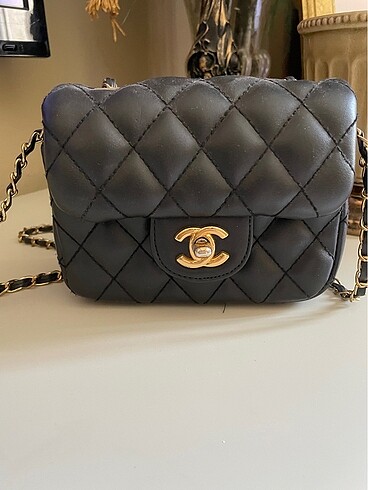 Chanel çanta siyah