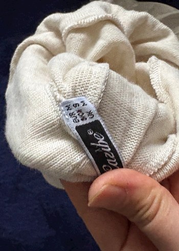 Bej Midi Hamile Eteği Kemerli Rahat Kesim - Görsel 2