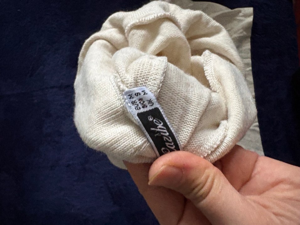 Bej Midi Hamile Eteği Kemerli Rahat Kesim - Görsel 2