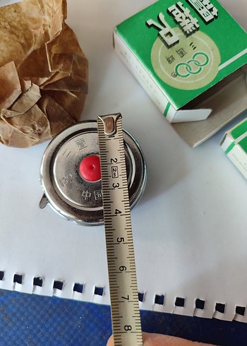 Antika Mini Ölçüm Metre - Görsel 3