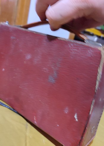 Kırmızı Grundig Retro antika Radyo - Görsel 3