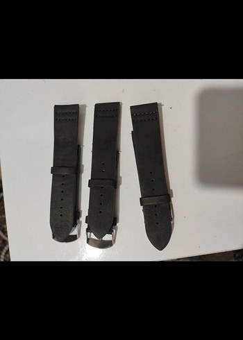 Beden siyah Renk Siyah Minimalist Erkek Saat Kayışı