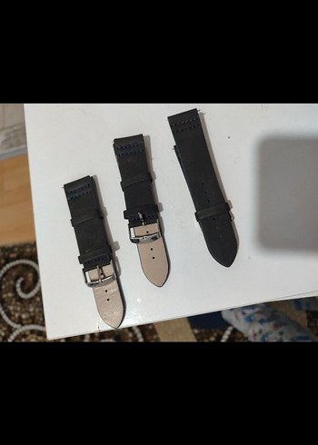 Siyah Minimalist Erkek Saat Kayışı