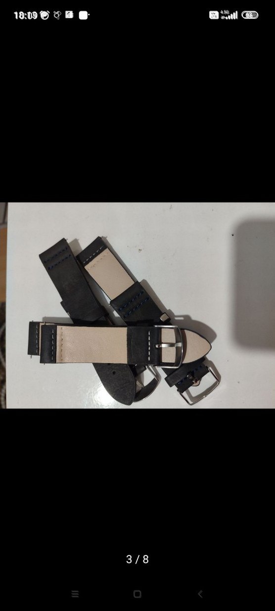 Siyah Minimalist Erkek Saat Kayışı - Görsel 2