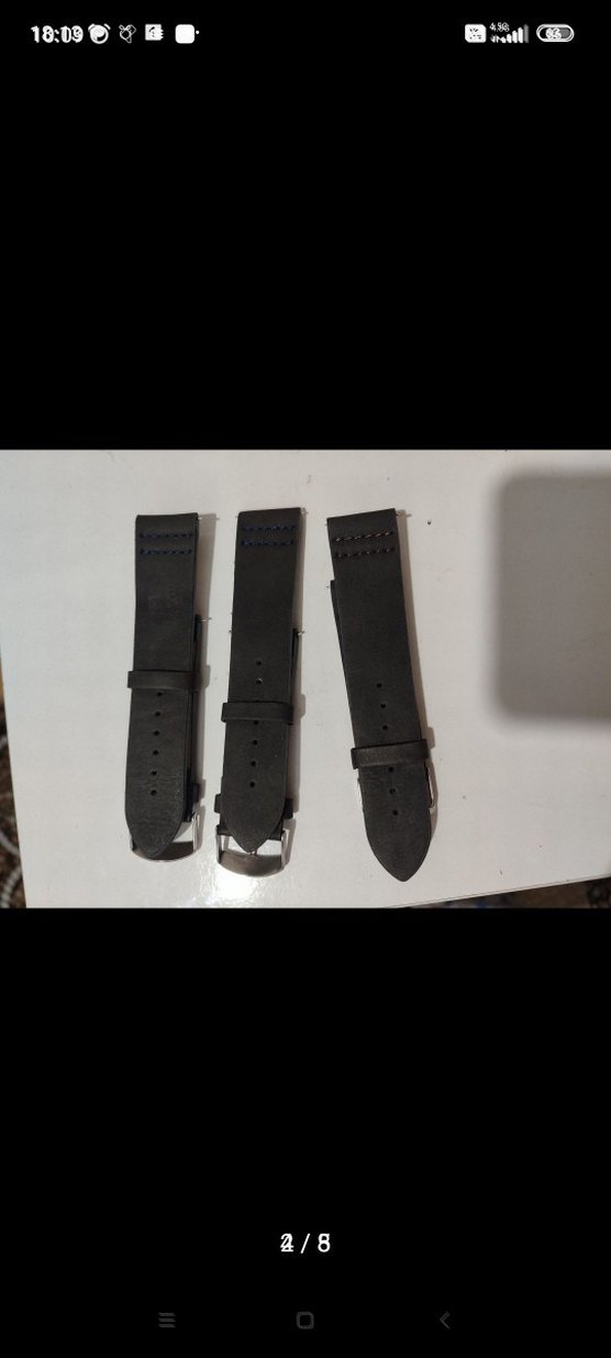 Siyah Minimalist Erkek Saat Kayışı - Görsel 3