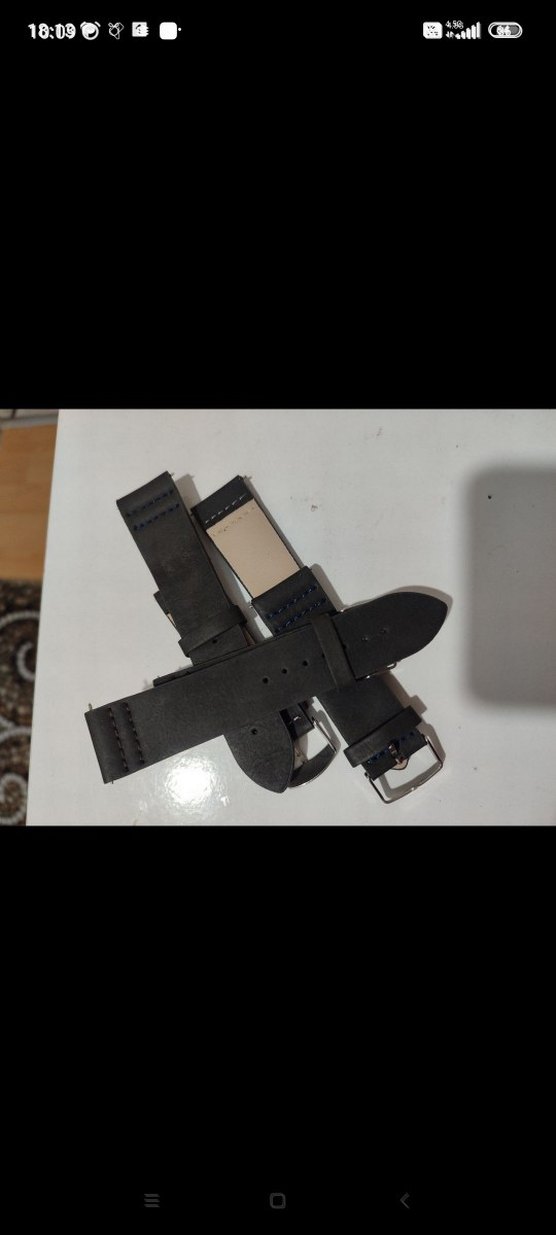 Siyah Minimalist Erkek Saat Kayışı - Görsel 4