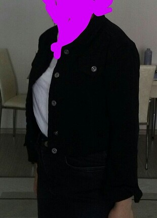 Siyah kot ceket