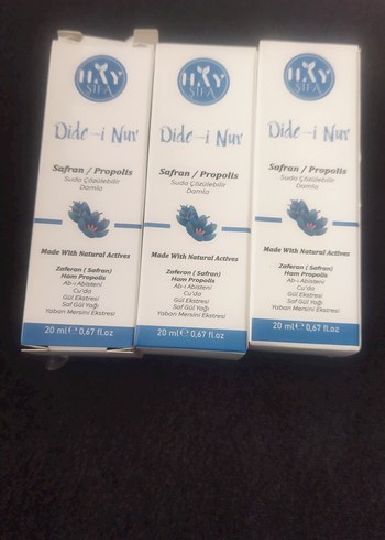 Safran ve Propolis İçerikli göz Damlası 20ml