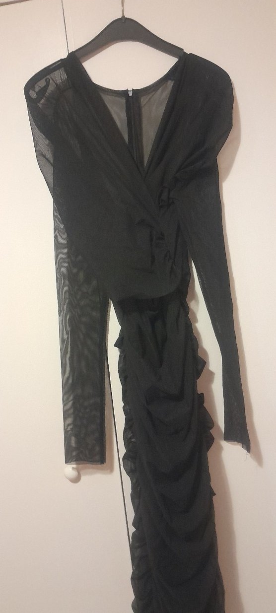 tül uzun abiye - Görsel 3