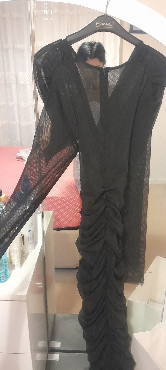 tül uzun abiye - Görsel 2