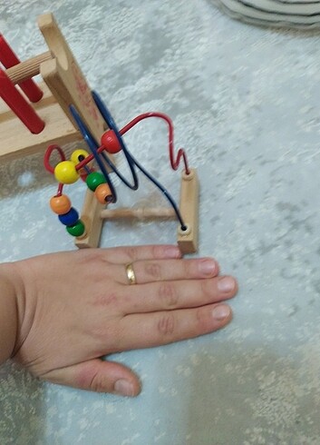  Beden Ahşap eğitici oyuncak 
