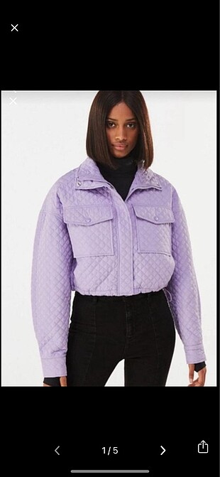 Bershka lila ceket