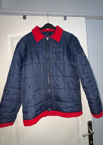 Koyu Mavi Unisex Oversize Mont
