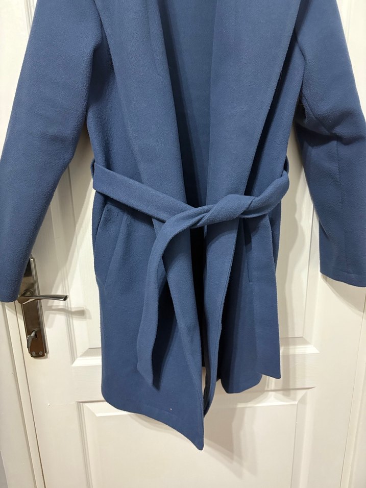 Lc Waikiki Kuşaklı Kadın Kaban - Görsel 3