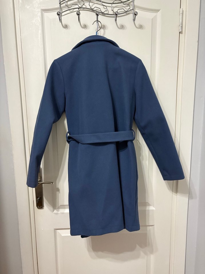 Lc Waikiki Kuşaklı Kadın Kaban - Görsel 4