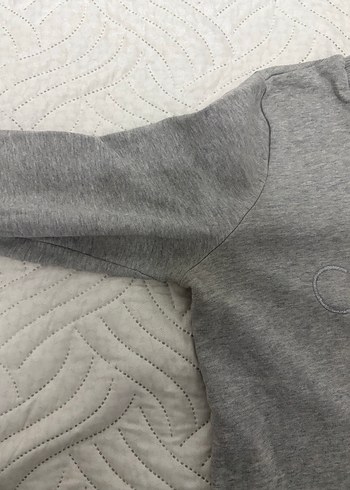 Gri Calvin Klein Kadın Sweatshirt - Görsel 2