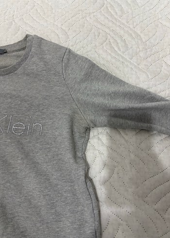 Gri Calvin Klein Kadın Sweatshirt - Görsel 3