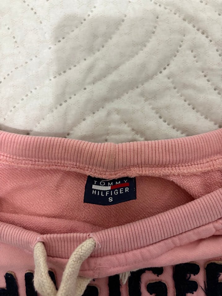 Tommy Hilfiger Pembe Uzun Kollu Sweatshirt - Görsel 4