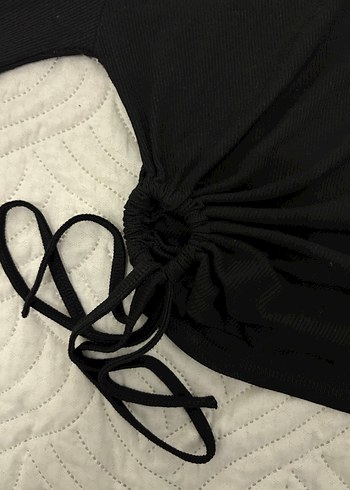 Siyah Zara Uzun Kollu Tişört - Görsel 6