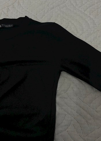 Siyah Zara Uzun Kollu Tişört - Görsel 4