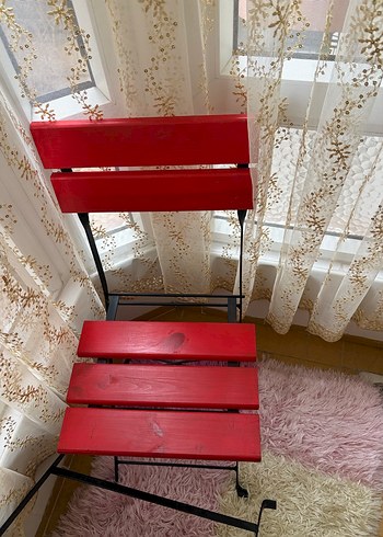 Ahşap Katlanır Masa Takımı - Görsel 5