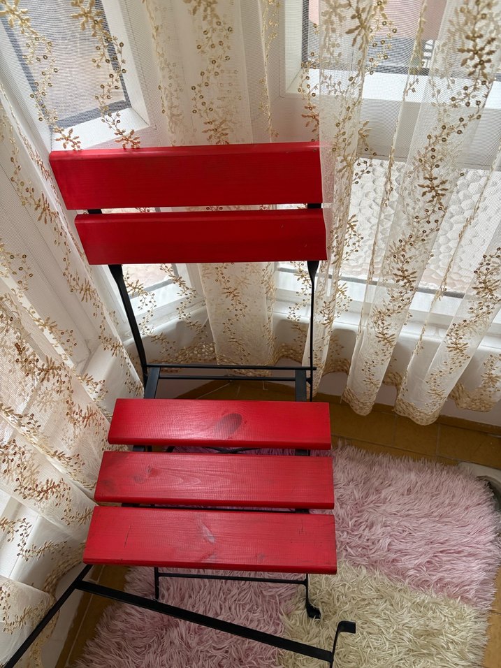 Ahşap Katlanır Masa Takımı - Görsel 5