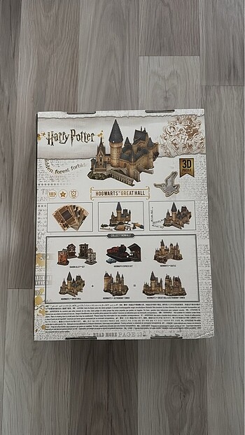  Beden 3D HARRY POTTER PUZZLE