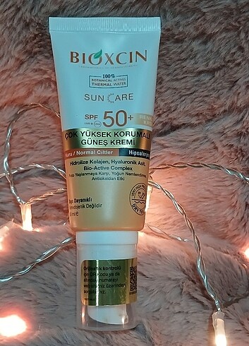 Bioxcin Sun Care SPF 50+ Renkli Krem - Görsel 2