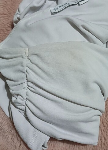 Stradivarius Tek Omuz Bluz - Görsel 3