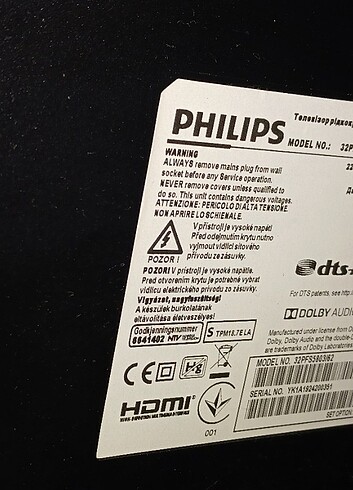 Philips 32pfs5803/62 32" Television  - Görsel 8