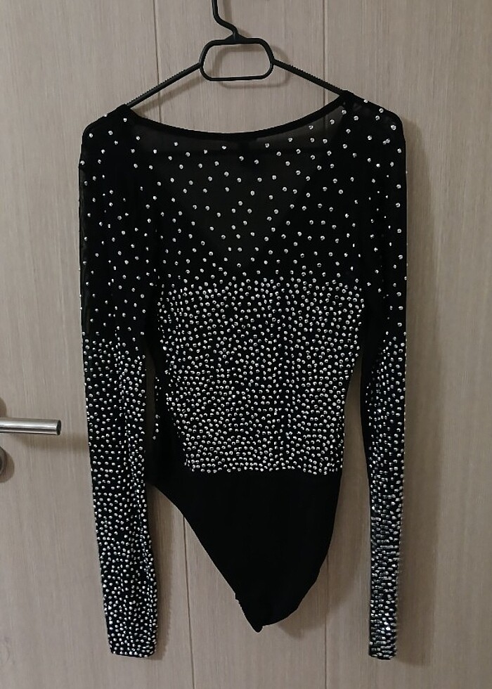Kikiriki Taşlı Bodysuit - Görsel 3