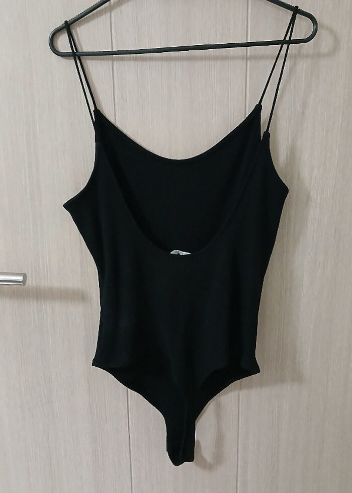 H&M Sırt Dekolteli Bodysuit - Görsel 2