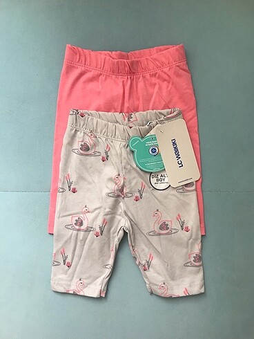 Lc Waikiki kız bebek 2li kısa tayt