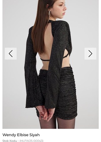 Holly lolly siyah elbise - Görsel 3