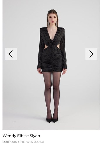 Holly lolly siyah elbise - Görsel 2