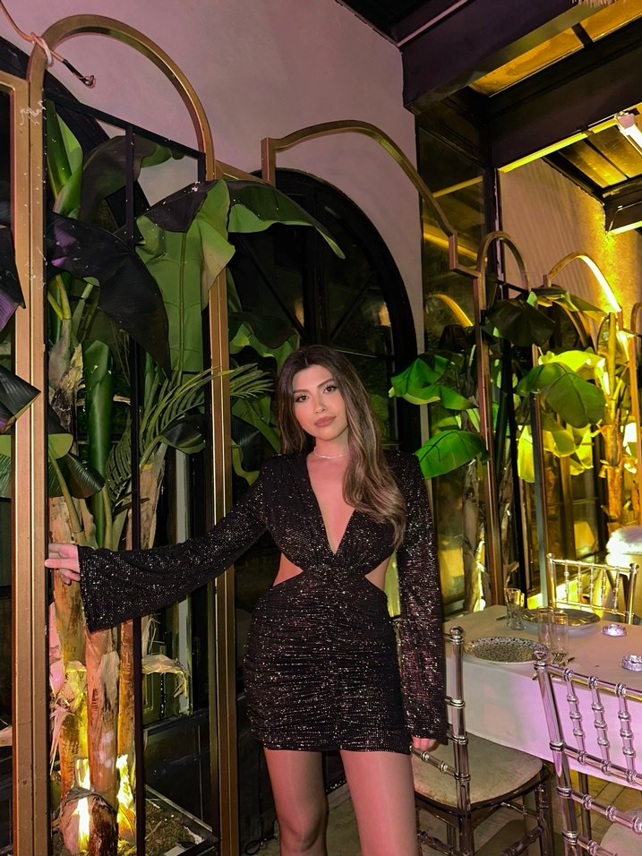 Holly lolly siyah elbise - Görsel 4