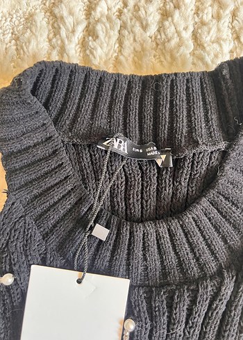Zara zara incili triko crop