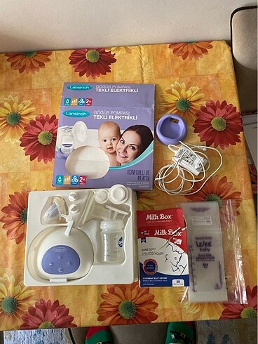 Lansinoh tekli süt sağma makinası