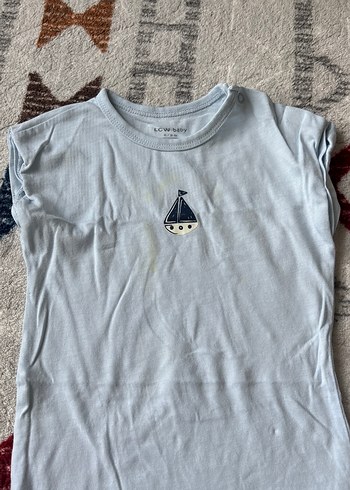 Mavi Kısa Kollu Erkek Bebek Tulumları - Görsel 3