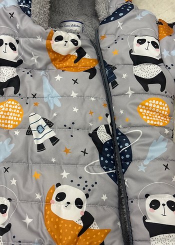 Gri Kapüşonlu astronot Tulum - Görsel 3